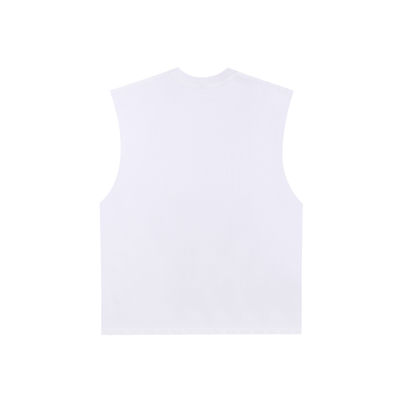 GTG - Raw Edge Cotton Tank Top