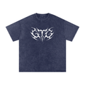 GTG - Snow Washed Oversized Cotton T-Shirt